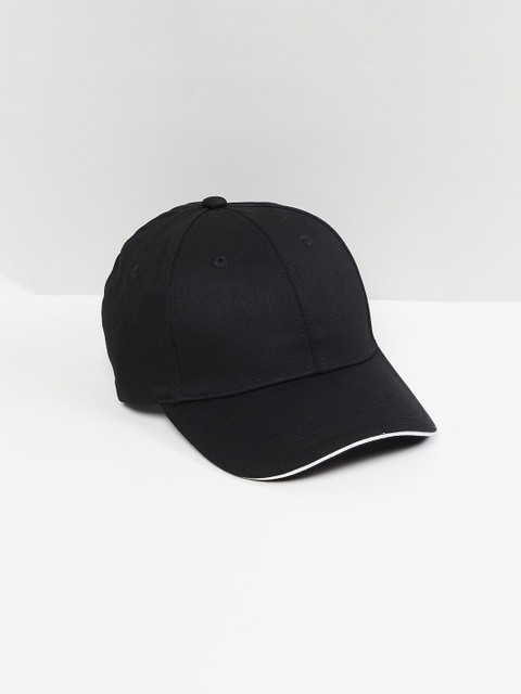 

max Women Black & White Baseball Cap