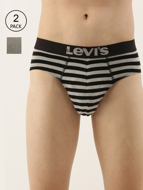 

Levis Men Pack of 2 Assorted Cotton Briefs