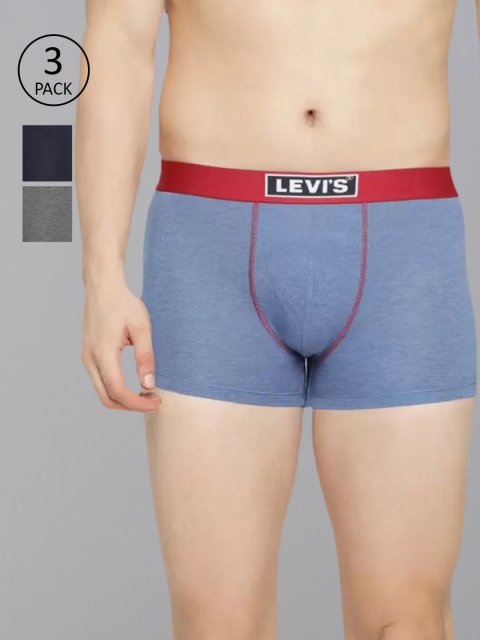 

Levis Men Pack Of 3 Assorted Trunks #036-CP(2PLS1)-TRUNK-ASST-BOX