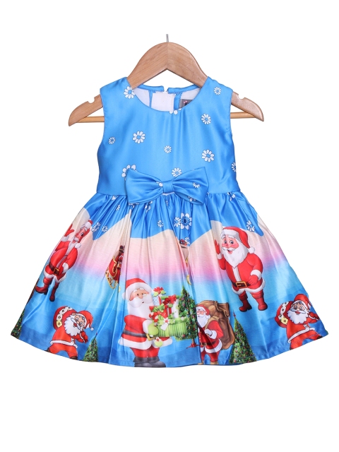 

Enfance Blue Satin Dress