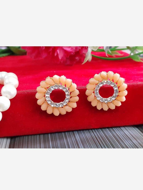 

RICH AND FAMOUS Multicoloured Contemporary Studs Earrings, Multi