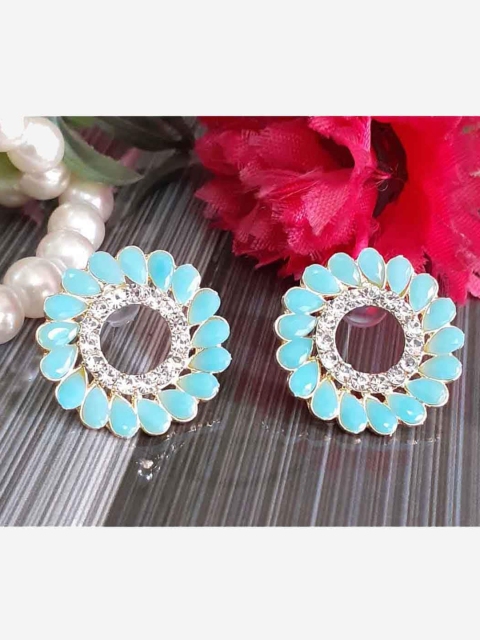 

RICH AND FAMOUS Multicoloured Contemporary Studs Earrings, Multi
