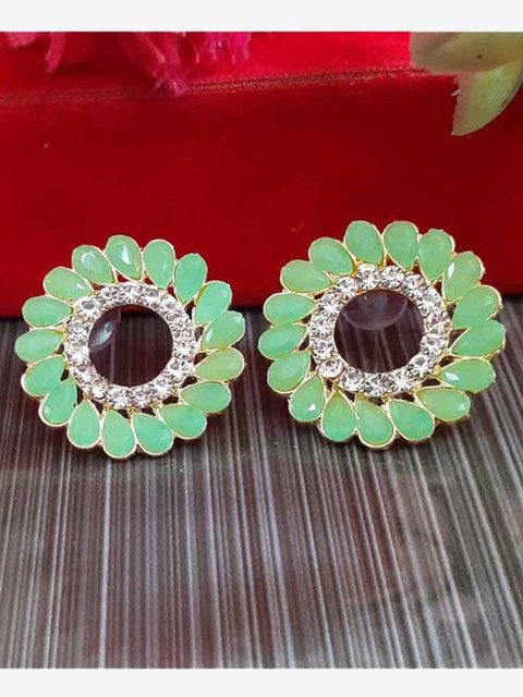 

RICH AND FAMOUS Multicoloured Contemporary Studs Earrings, Multi