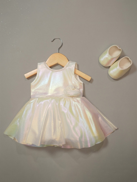 

Mumkins Cream-Coloured Dress