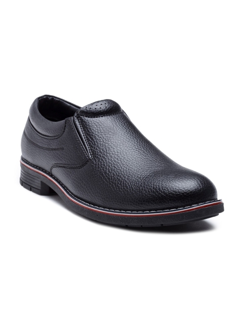 

Action Men Black Solid Formal Slip-On Shoes