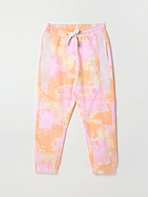 

Fame Forever by Lifestyle Girls Pink Abstract Joggers