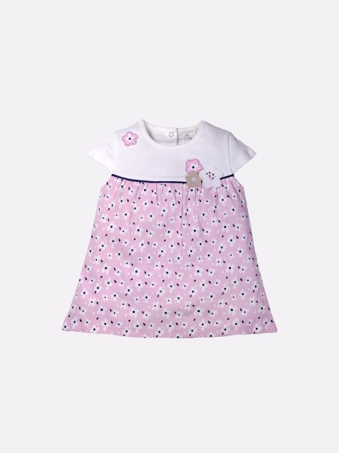 

BABY GO Pink A-Line Dress