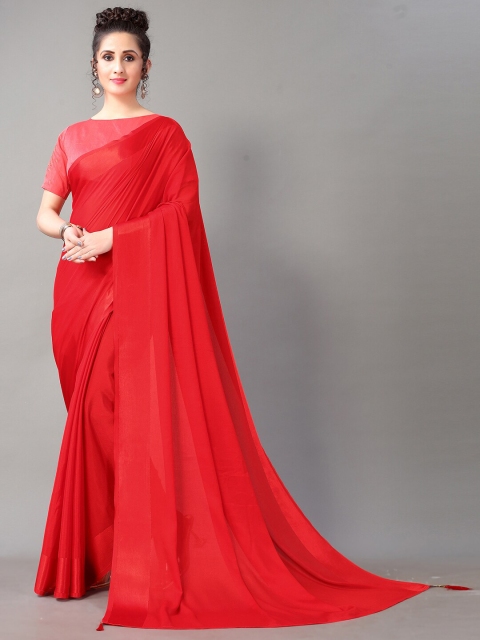 

HRITIKA Red Saree