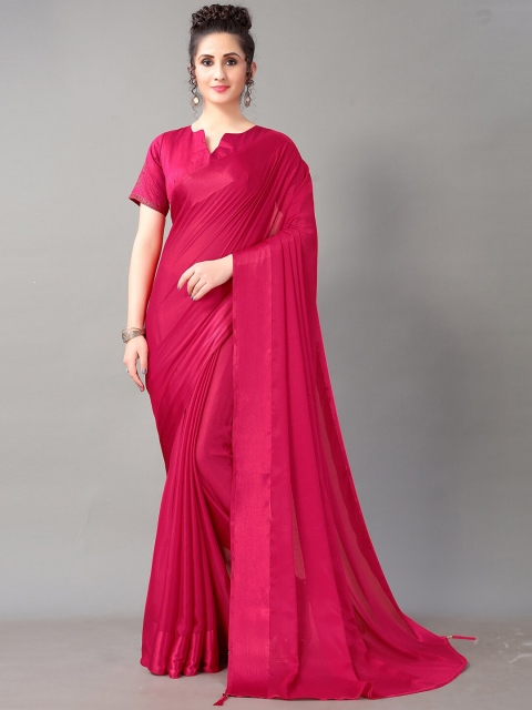 

HRITIKA Magenta Saree