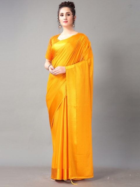 

HRITIKA Mustard Saree