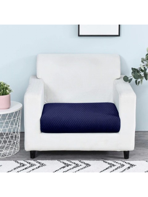 

Cortina Navy Blue Set of 2 Solid Sofa Covers