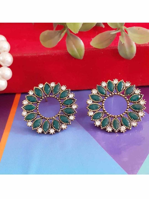 

RICH AND FAMOUS Multicoloured Contemporary Studs Earrings, Multi