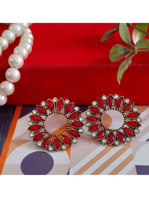 

RICH AND FAMOUS Multicoloured Contemporary Drop Earrings, Multi