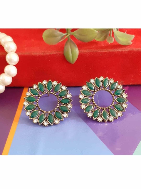 

RICH AND FAMOUS Multicoloured Contemporary Studs Earrings, Multi