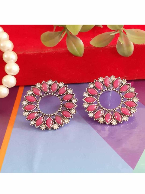 

RICH AND FAMOUS Multicoloured Contemporary Studs Earrings, Multi