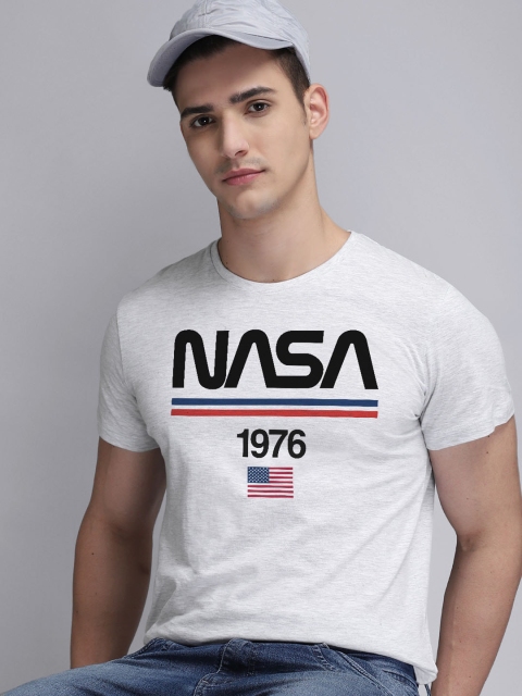 

Free Authority Men Grey Nasa Round Neck Tshirt