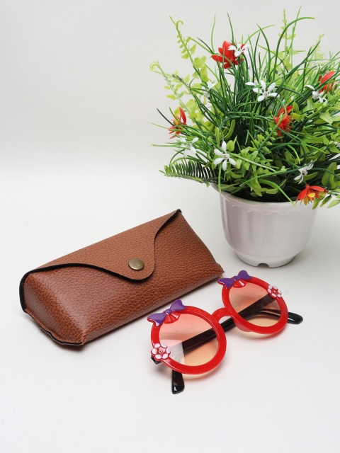 

FROGGY Unisex Kids Red Lens & Red Aviator Sunglasses with UV Protected Lens