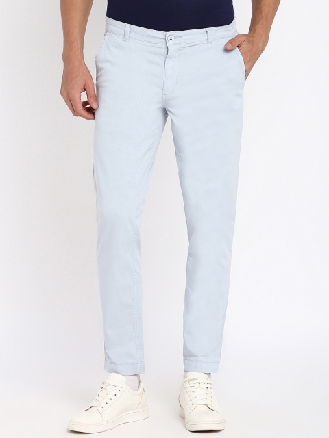 

abof Men Blue Trousers