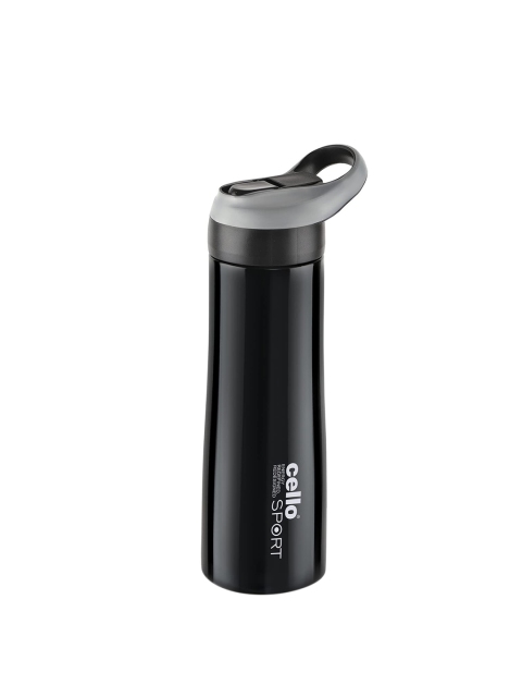 

Cello Black Solid Water Bottle 500 ML