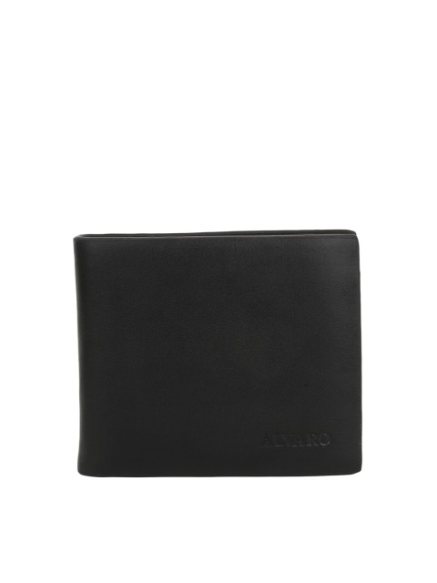 

Alvaro Castagnino Men Black Genuine Leather Wallet