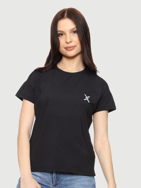 

CL SPORT Women Black T-shirt