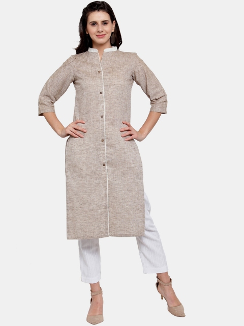 

Aarsha Women Brown Gotta Patti Kurta