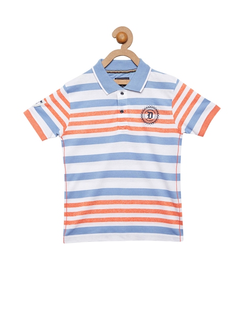 

Duke Boys White Striped Polo T-shirt