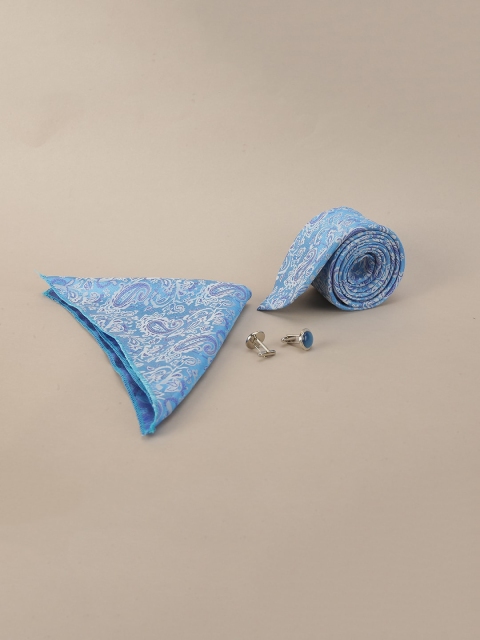 

ELLIS Men Blue Printed Accessory Gift Set