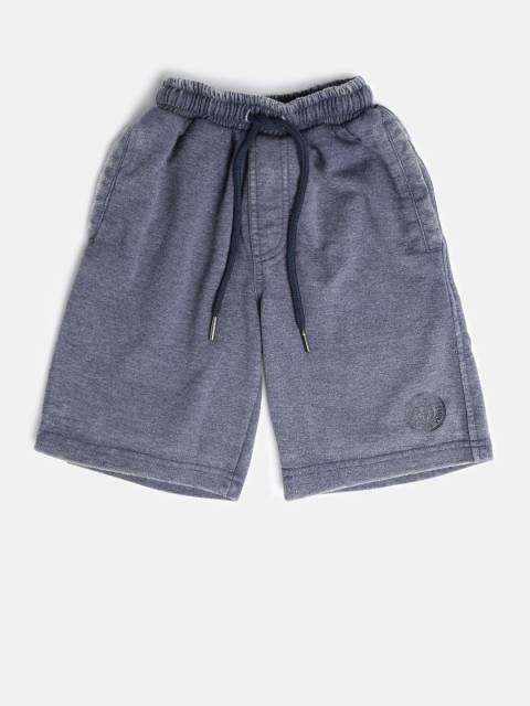 

Barcelona Boys Grey Solid Regular Fit Lounge Shorts