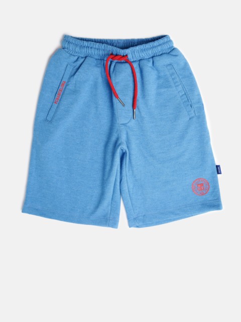 

Barcelona Boys Blue Solid Regular Fit Lounge Shorts