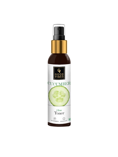 

Good Vibes Cucumber Glow Toner with Liquorice & Aloevera 200 ml, White