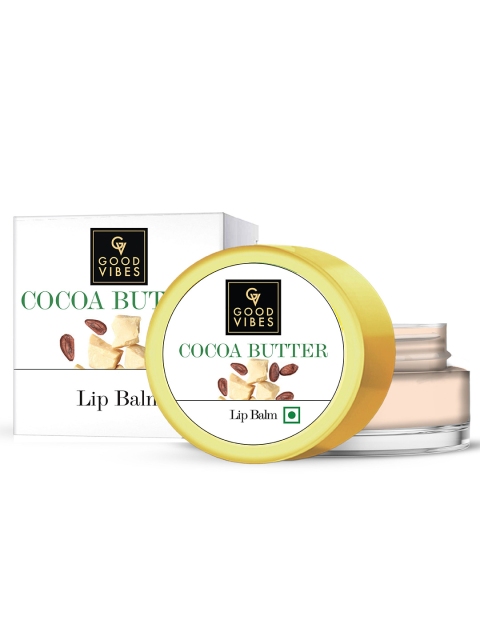 

Good Vibes Cocoa Butter Lip Balm 8 g, White