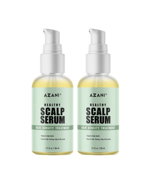 

Azani Active Care Set of 2 Healthy Scalp Serums for Hair Density Treatment - 50 ml Each, Sea green