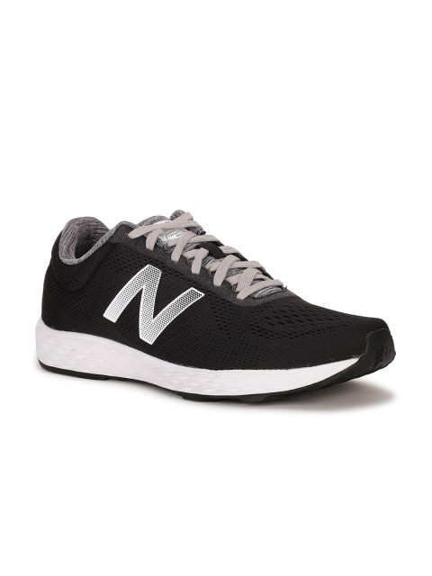 

New Balance Women Black Mesh Running Shoes