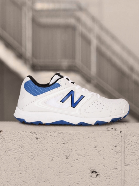 

New Balance Men White Mesh Cricket Shoes