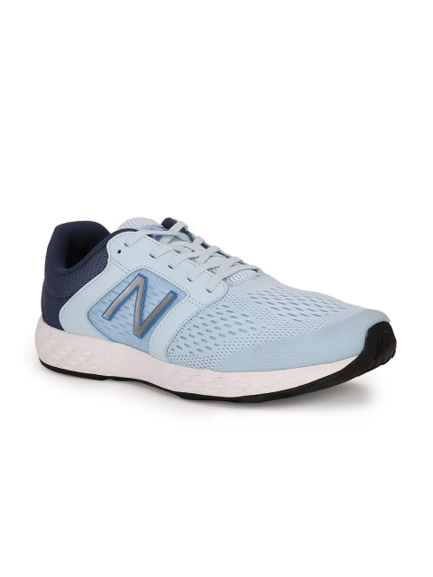 

New Balance Women Blue Mesh Running Shoes