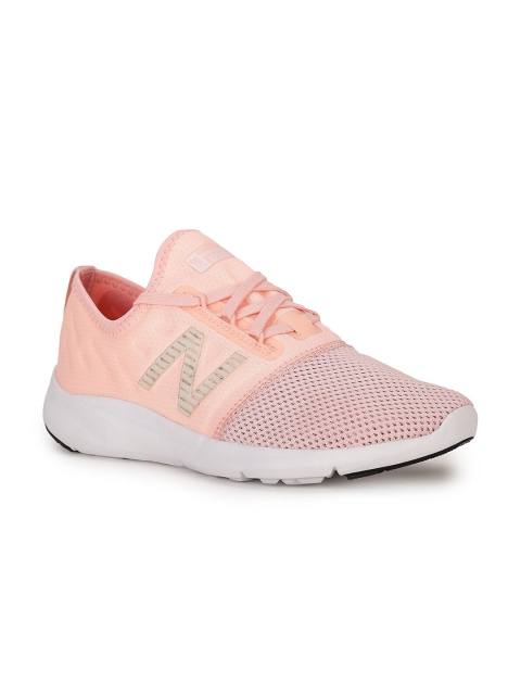 

New Balance Women Pink Mesh Running Shoes
