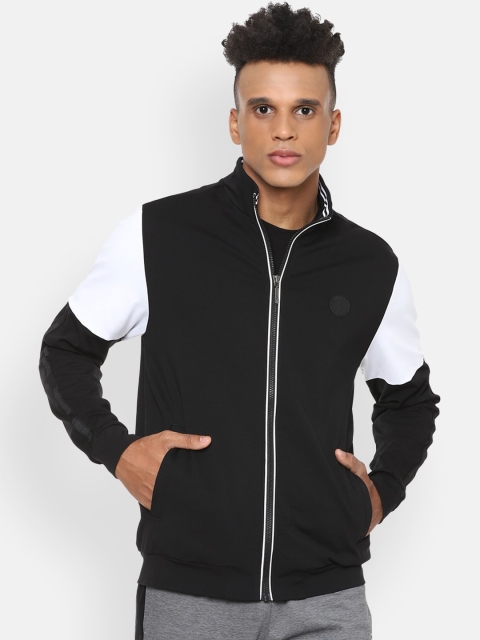 

Van Heusen Flex Men Black Sporty Jacket