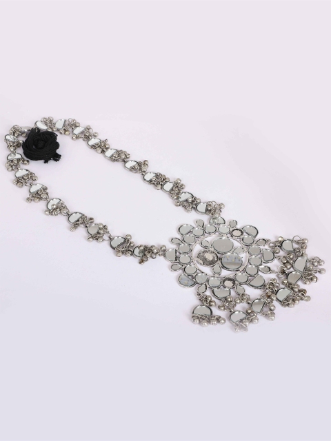 

justpeachy Silver-Plated Necklace