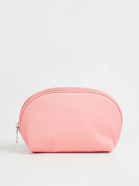 

Ginger by Lifestyle Peach-Coloured Structured Sling Bag with Bow Detail
