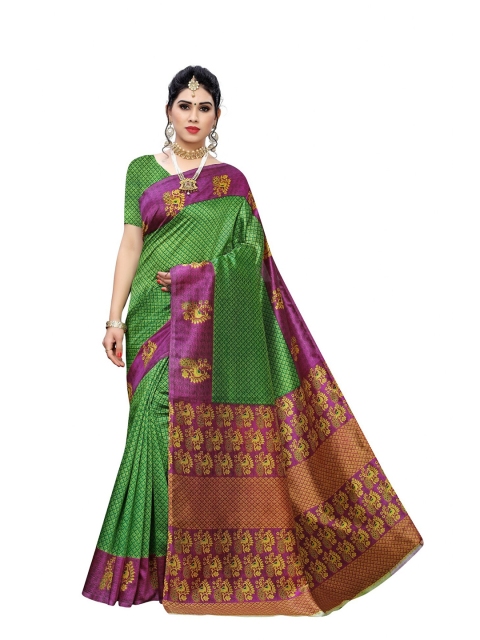 

Iris Women Green Sarees