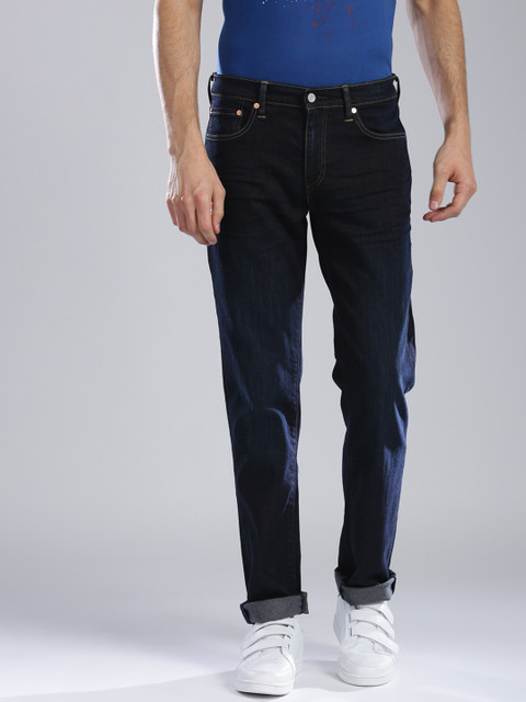

Levis Navy Blue 511 Slim fit Low-Rise Stretchable Jeans