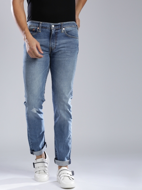 

Levis Blue 511 Slim fit Low-Rise Stretchable Jeans