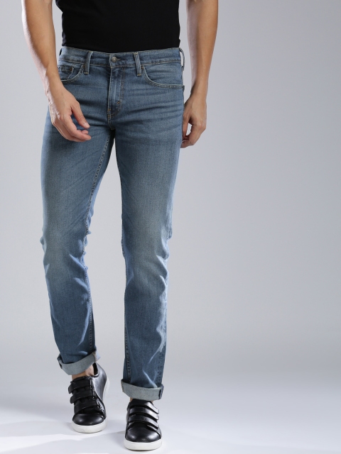 

Levis Blue 511 Slim Fit Low-Rise Stretchable Jeans