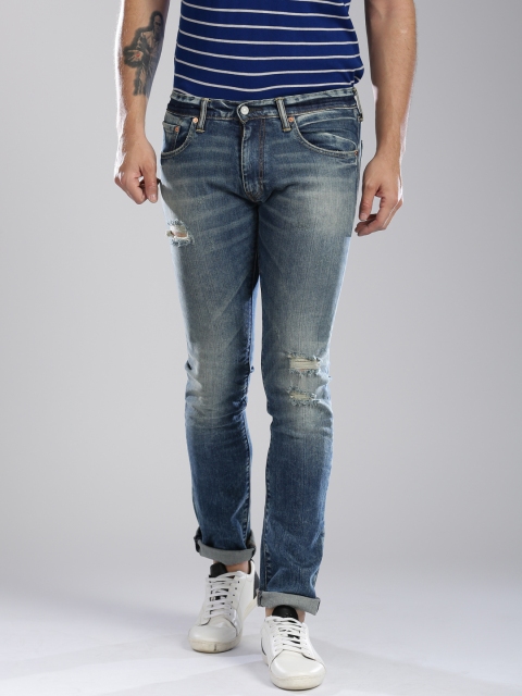 

Levis Men Blue 65504 Skinny Fit Stretchable Jeans