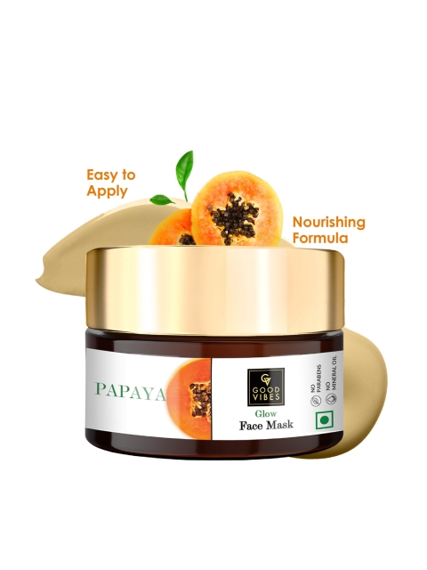 

Good Vibes Papaya Glow Face Mask (50 g), Na