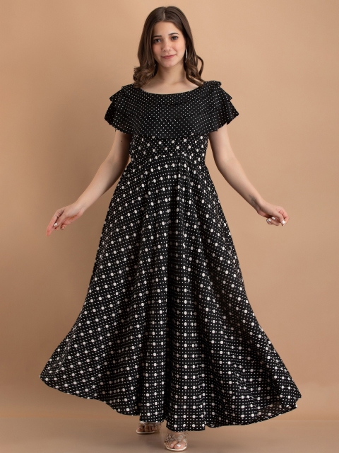 

DAEVISH Black Maxi Dress