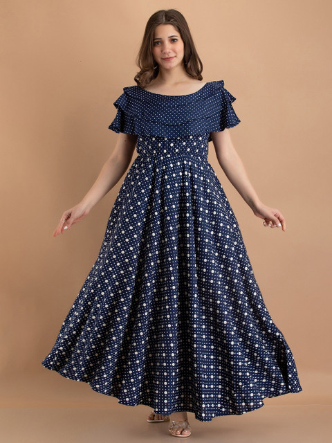 

DAEVISH Blue Maxi Dress