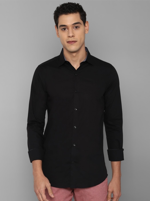 

Allen Solly Men Black Slim Fit Casual Shirt