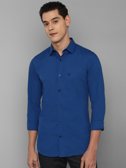 

Allen Solly Men Blue Slim Fit Casual Shirt